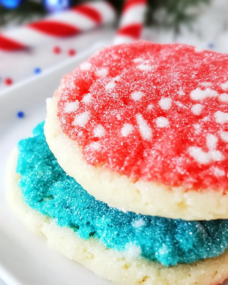 2 Ingredient Holiday Sugar Cookies