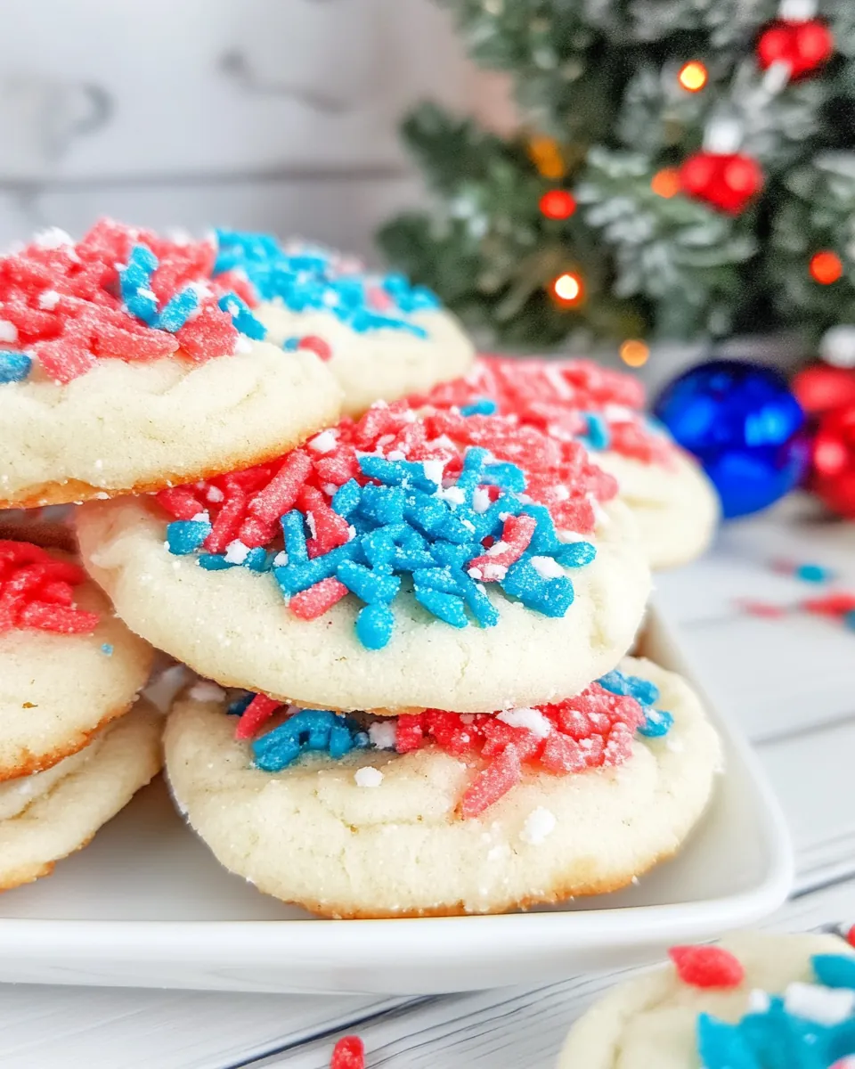 2 Ingredient Holiday Sugar Cookies