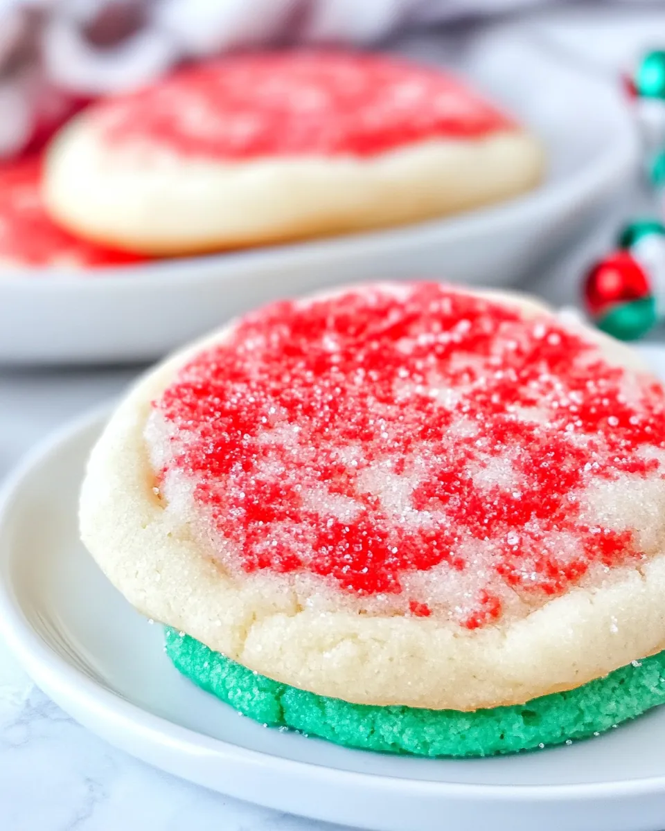 2 Ingredient Holiday Sugar Cookies