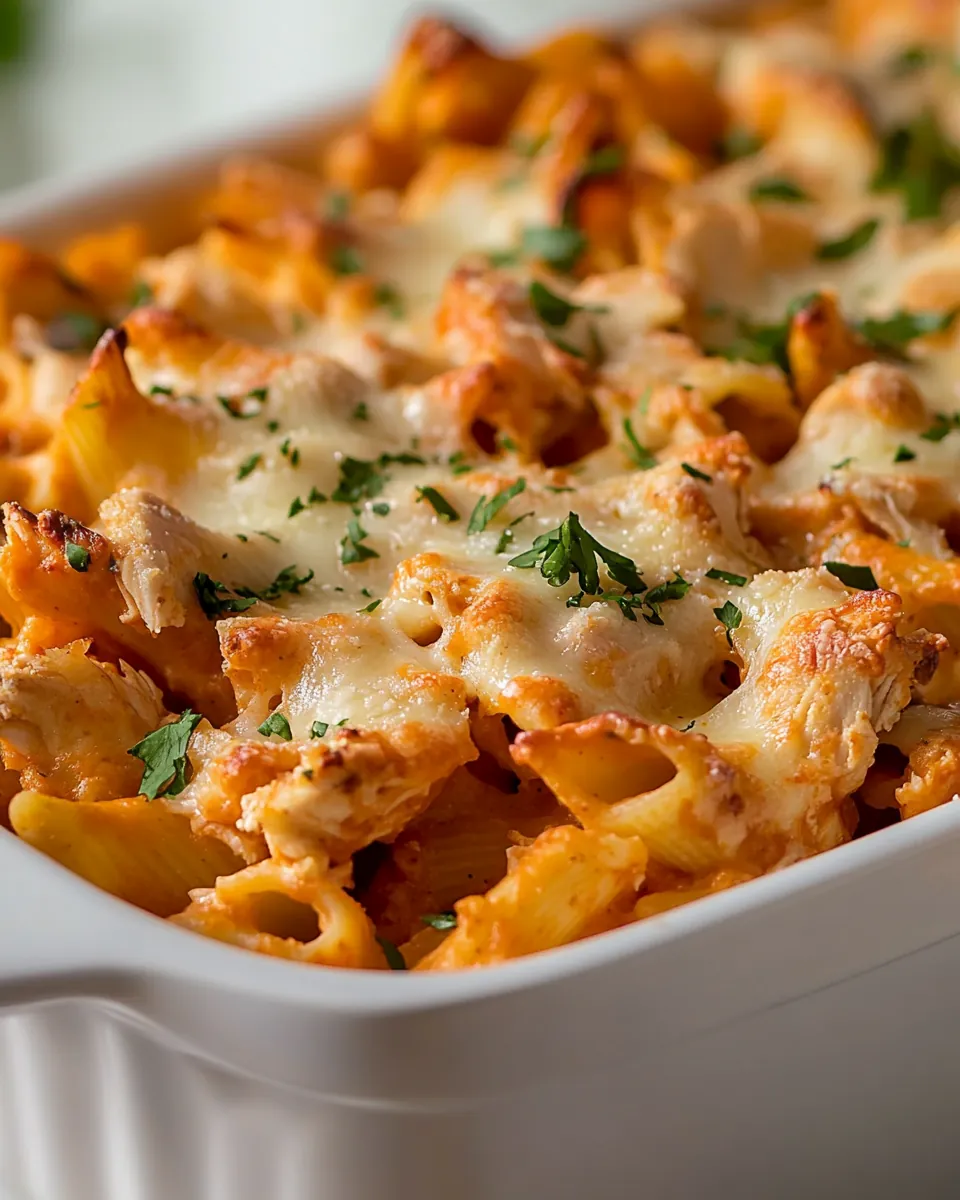 Chicken Pasta Casserole