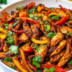Air Fryer Chicken Fajitas