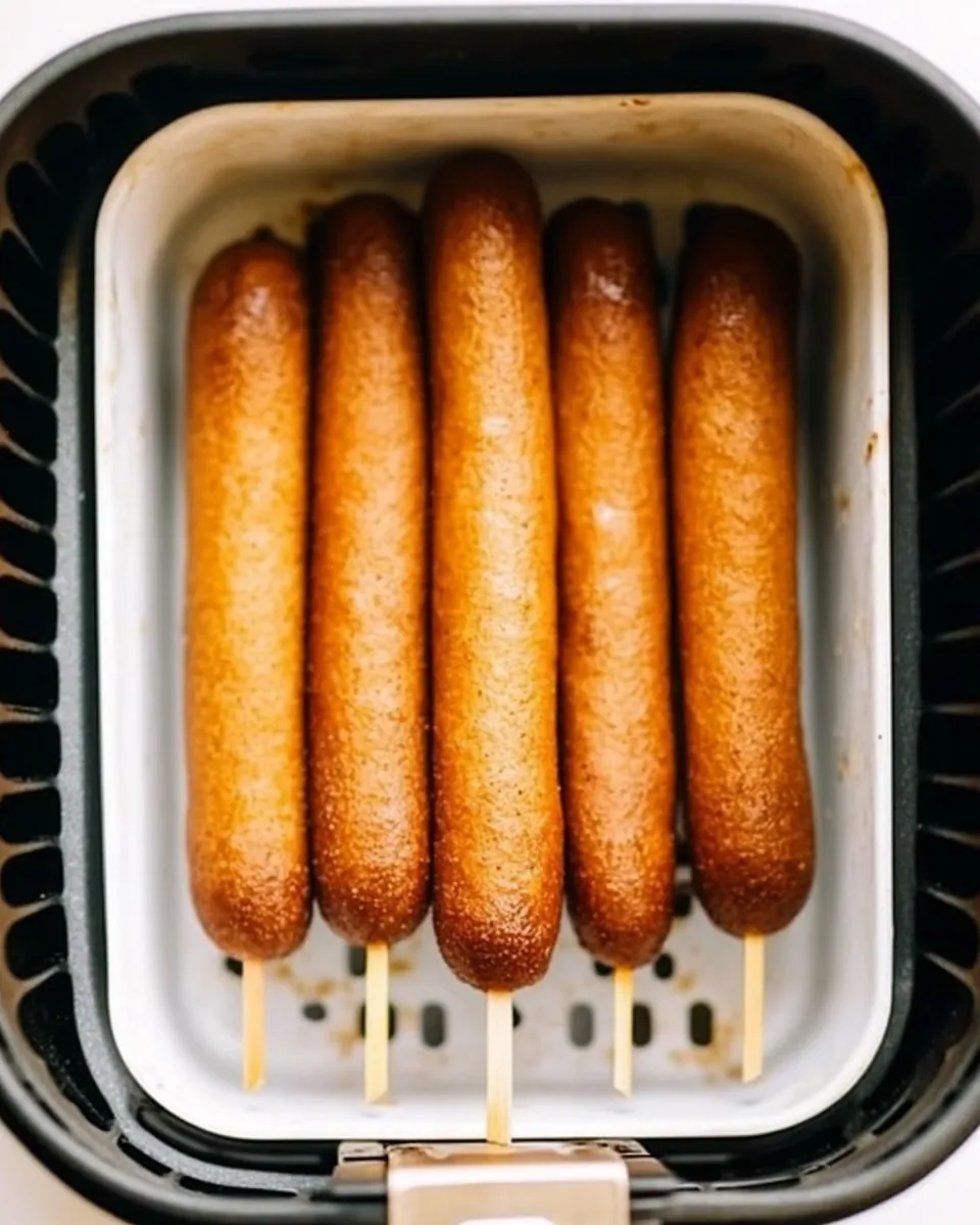 Air Fryer Corn Dogs