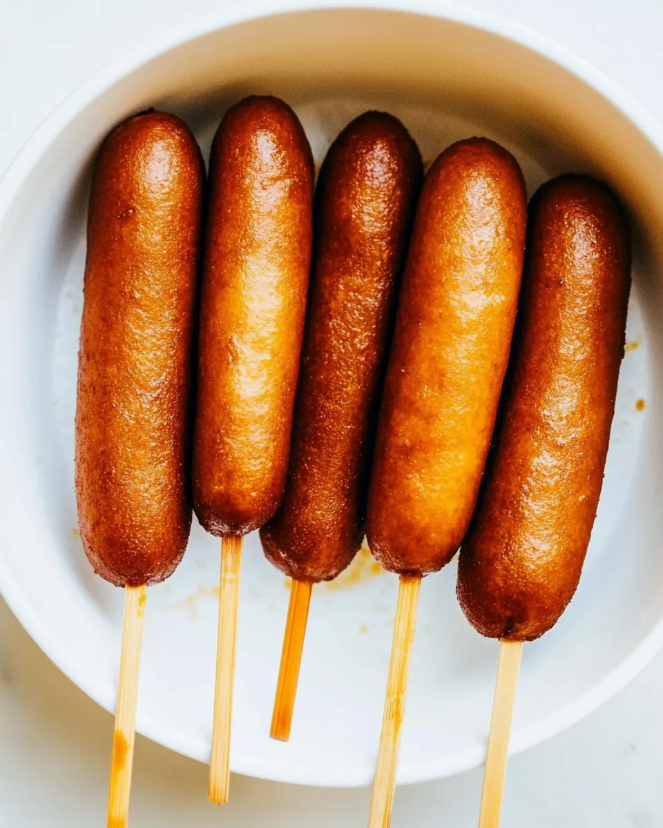 Air Fryer Corn Dogs