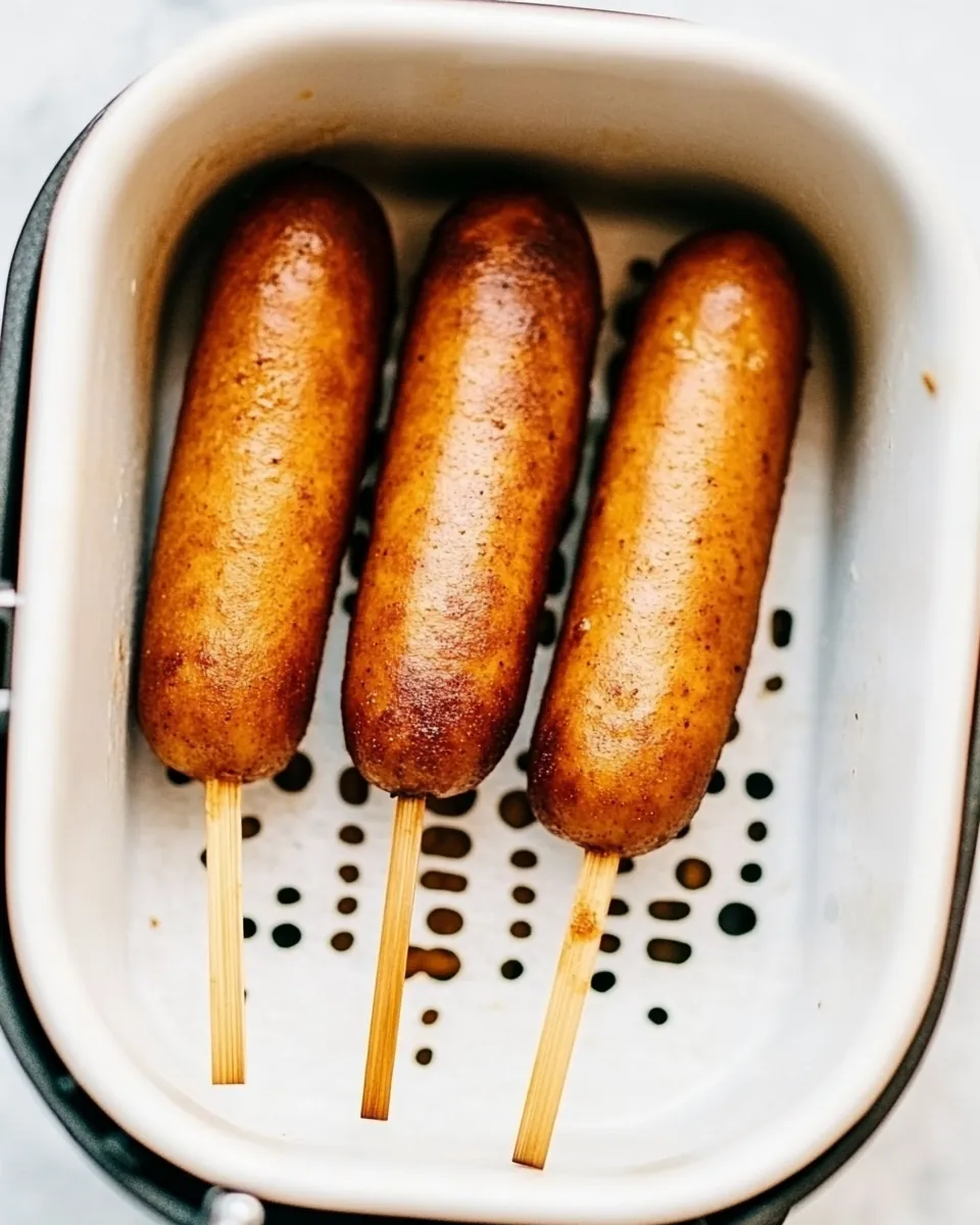 Air Fryer Corn Dogs