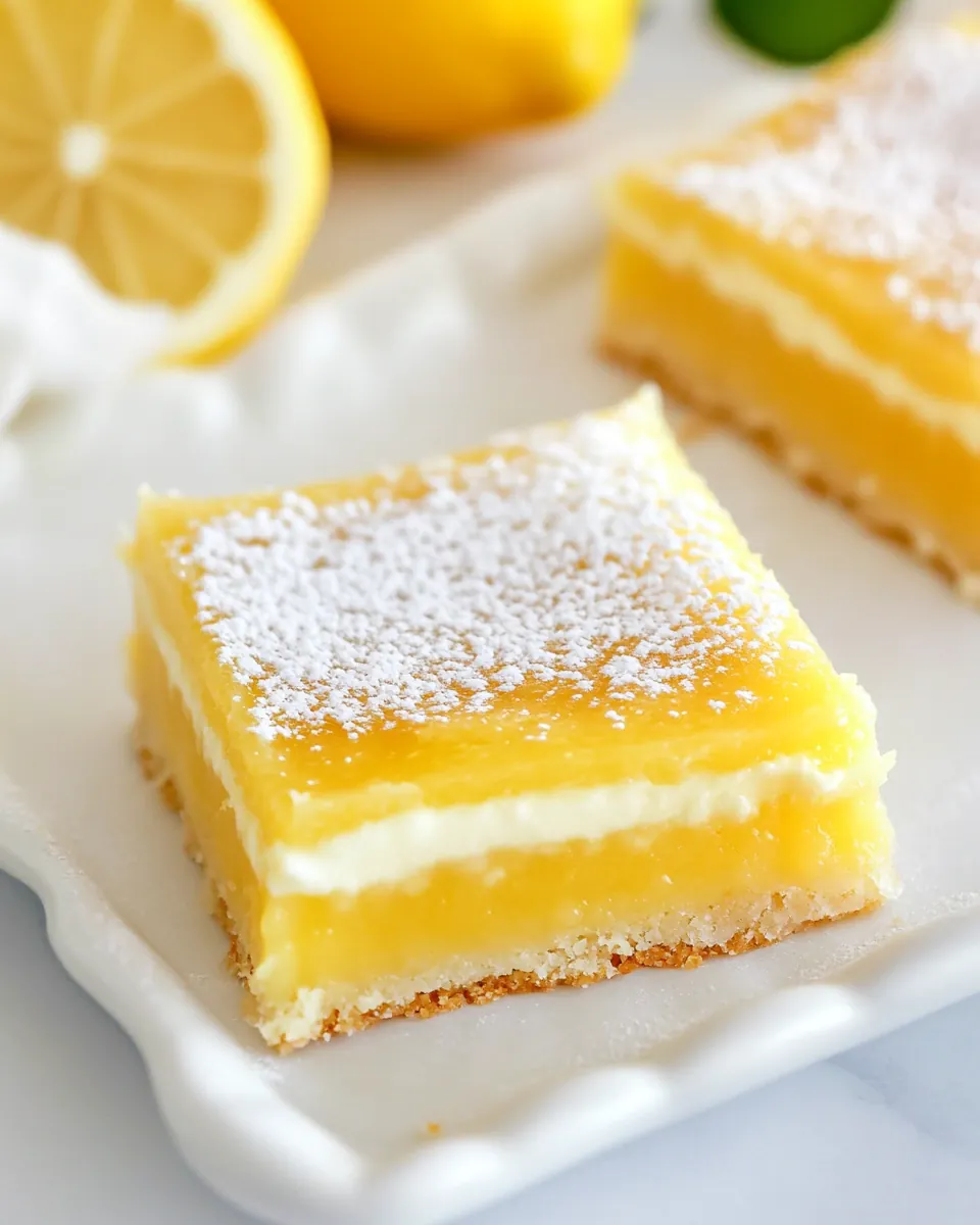 Air Fryer Lemon Squares