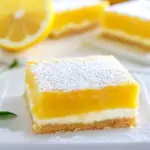 Air Fryer Lemon Squares