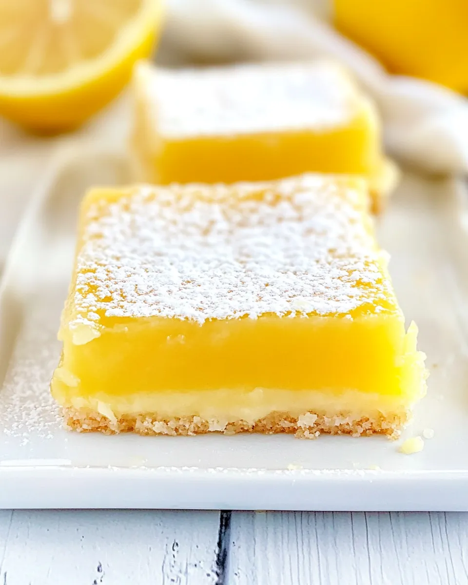 Air Fryer Lemon Squares