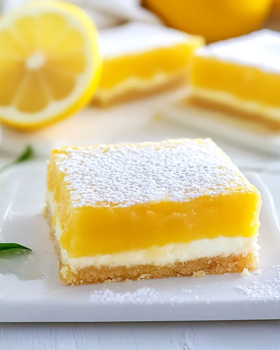 Air Fryer Lemon Squares