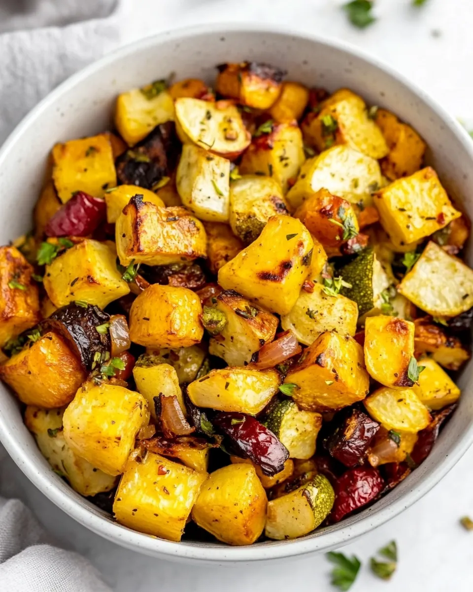 Air Fryer Roasted Vegetables