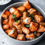 Air Fryer Salmon Bites