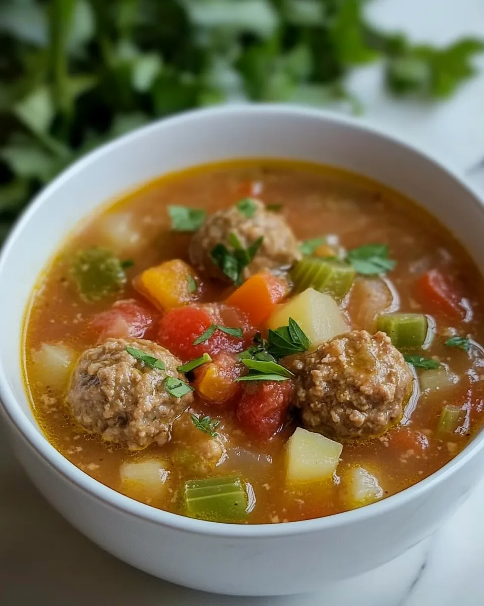 Albondigas Mexican Meatball Soup