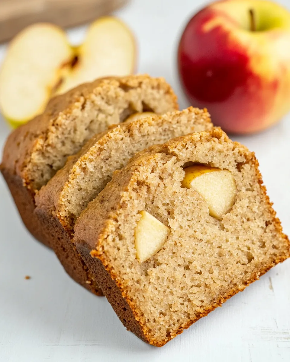 Almond Flour Apple Bread