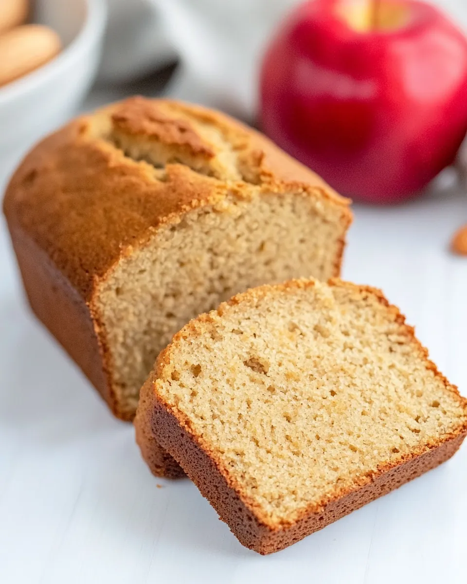 Almond Flour Apple Bread