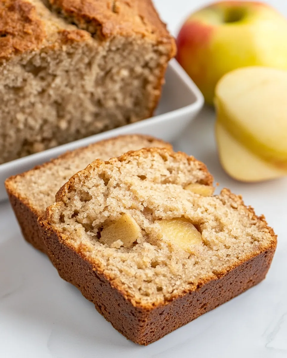 Almond Flour Apple Bread