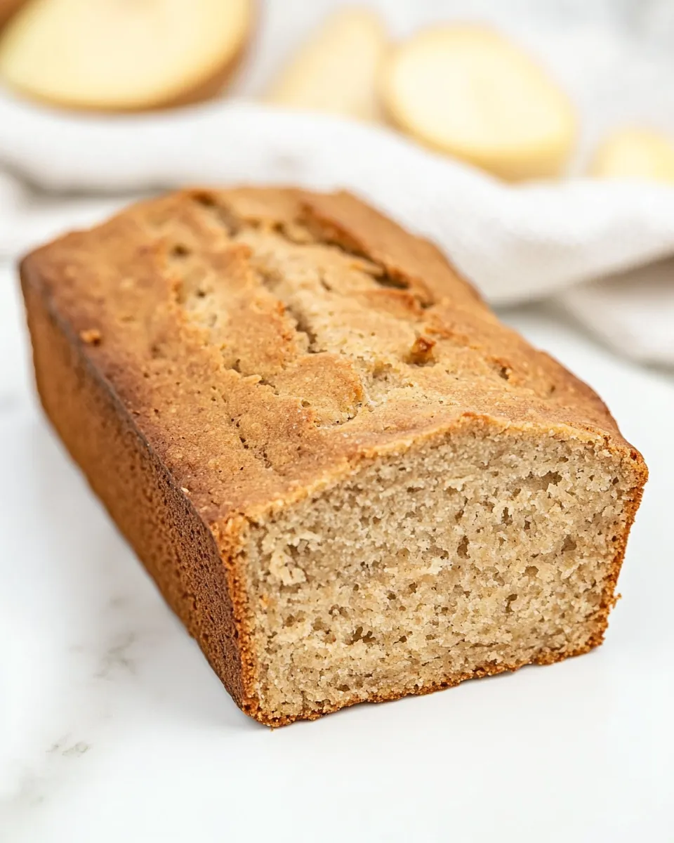 Almond Flour Apple Bread