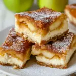 Apple Churro Cheesecake Bars
