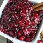 Apple Cinnamon Cranberry Sauce