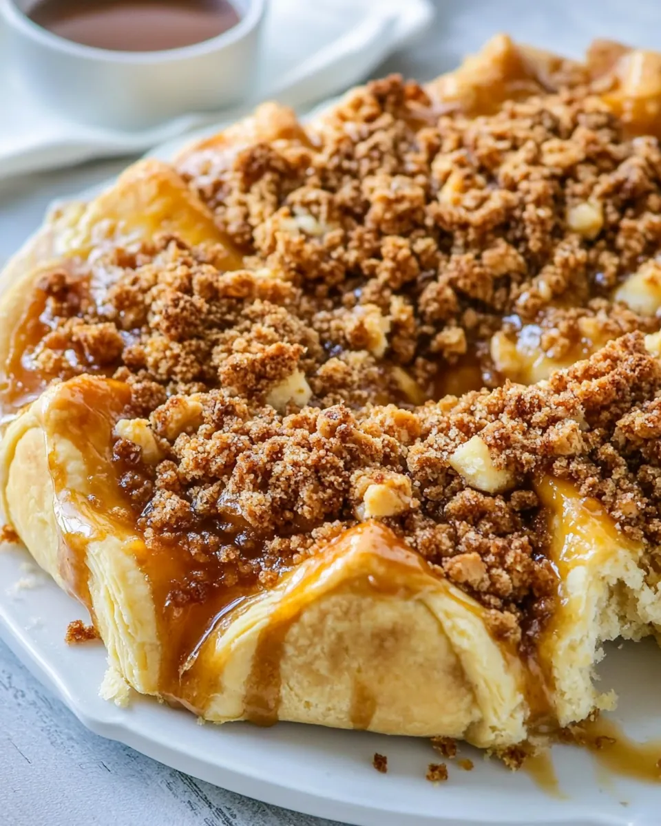 Apple Crisp Cheese Danish