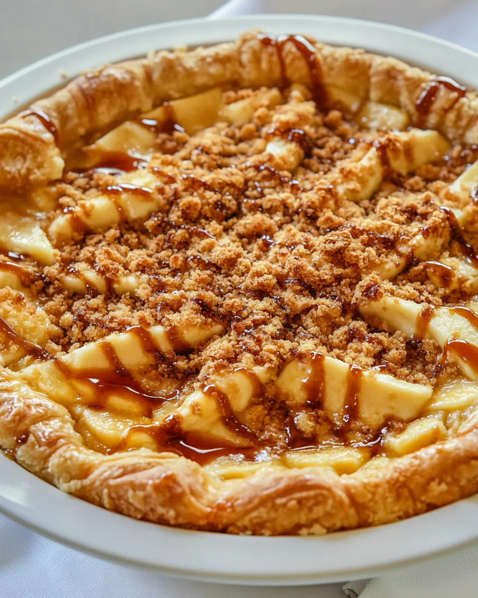 Apple Crisp Cheese Danish