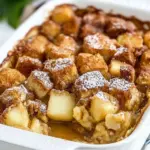 Apple Fritter Breakfast Casserole
