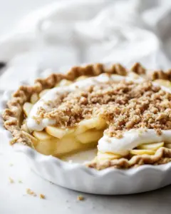 Apple Streusel Pie