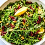 Arugula Salad with Sun-Dried Tomatoes and Pine Nuts