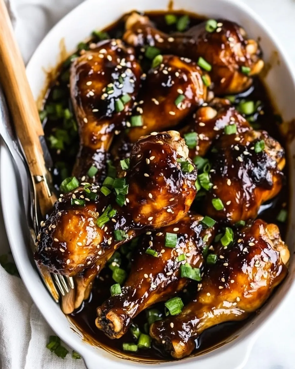 Asian Glazed Drumsticks