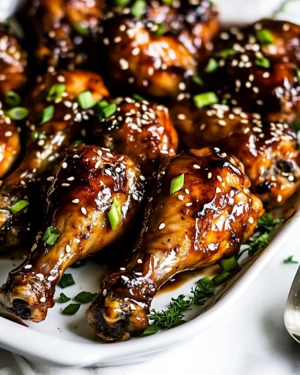 Asian Glazed Drumsticks