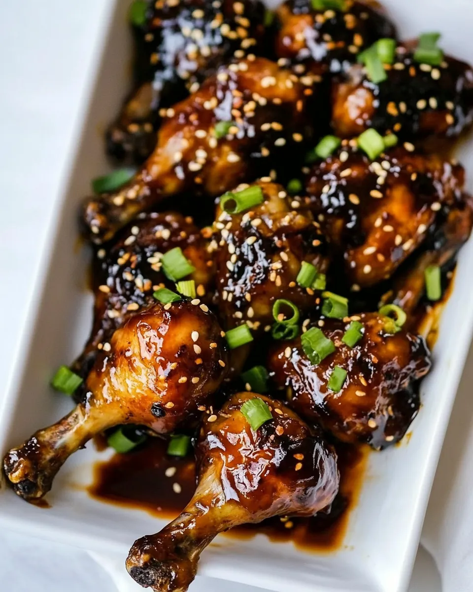 Asian Glazed Drumsticks
