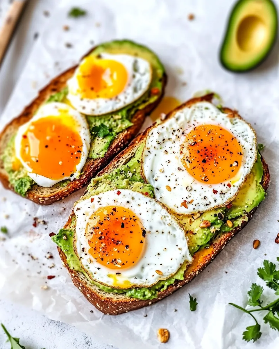 Avocado Toast with Egg