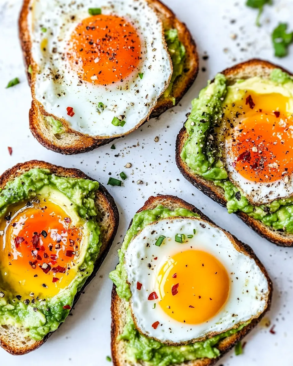 Avocado Toast with Egg