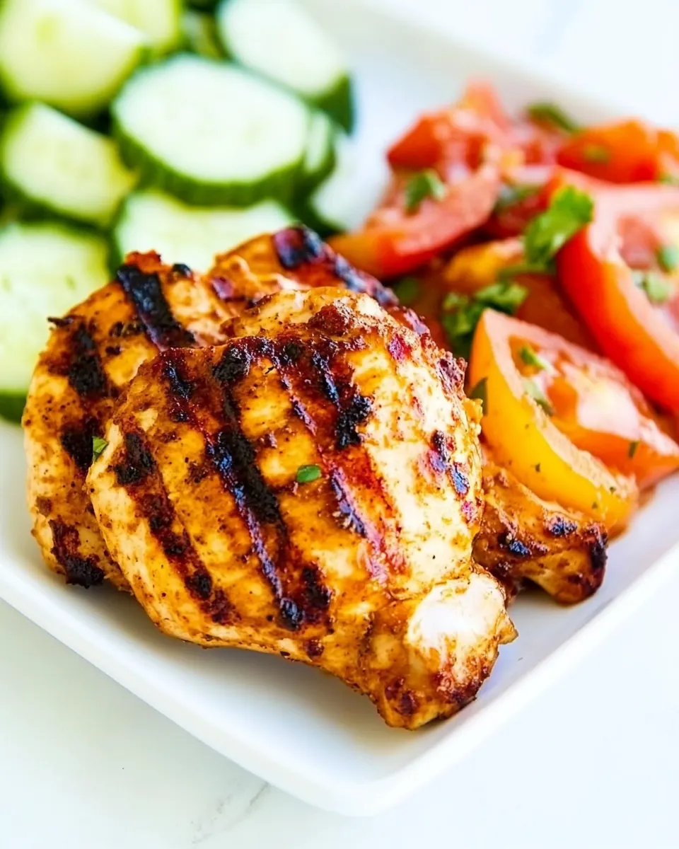 BBQ Mayo Marinated Grilled Chicken