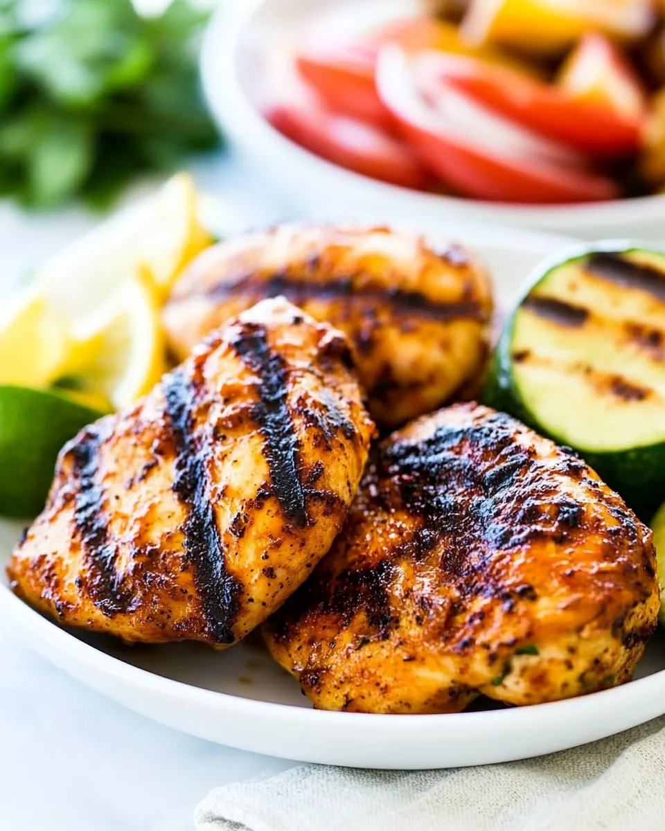 BBQ Mayo Marinated Grilled Chicken