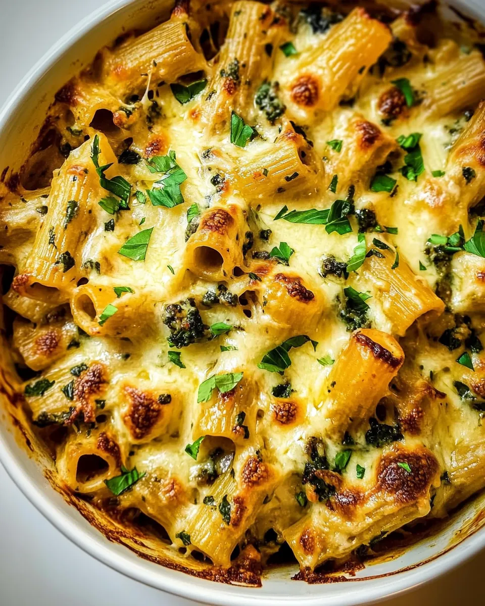 Baked 4 Cheese Butternut Squash Rigatoni