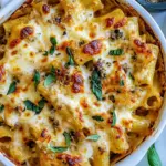 Baked 4 Cheese Butternut Squash Rigatoni