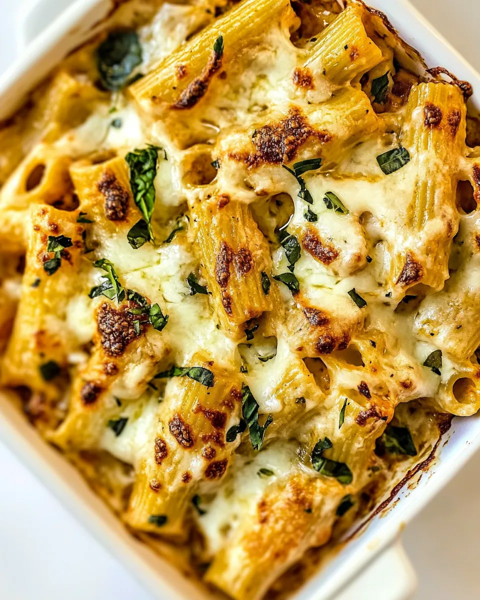 Baked 4 Cheese Butternut Squash Rigatoni