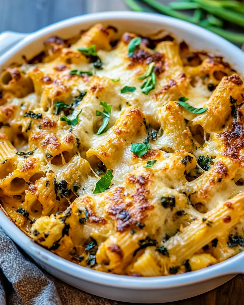 Baked 4 Cheese Butternut Squash Rigatoni