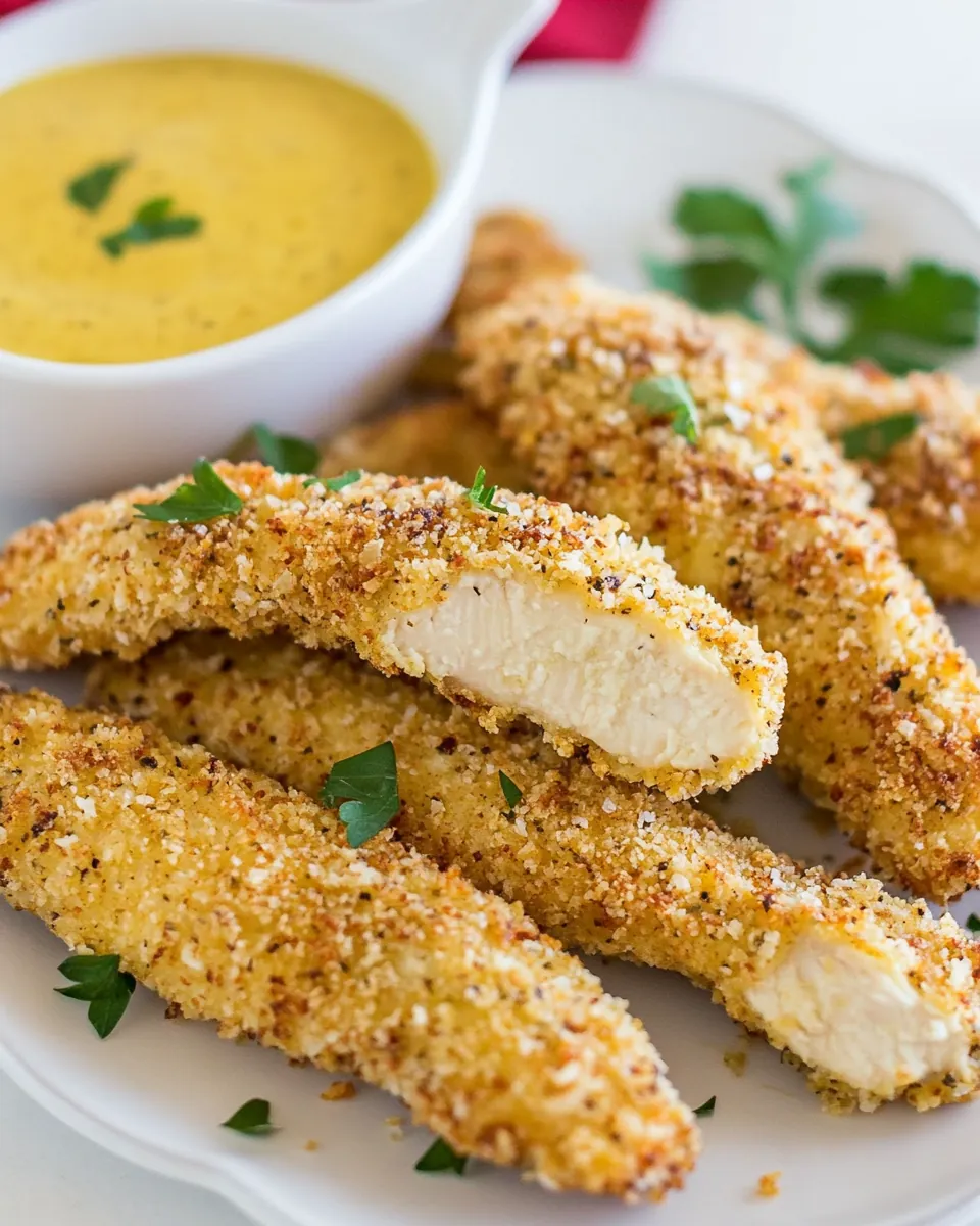 Baked Breaded Chicken Strips
