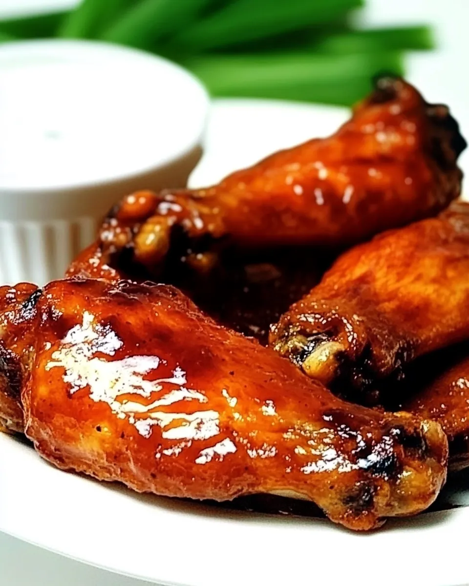 Baked Hot Wings