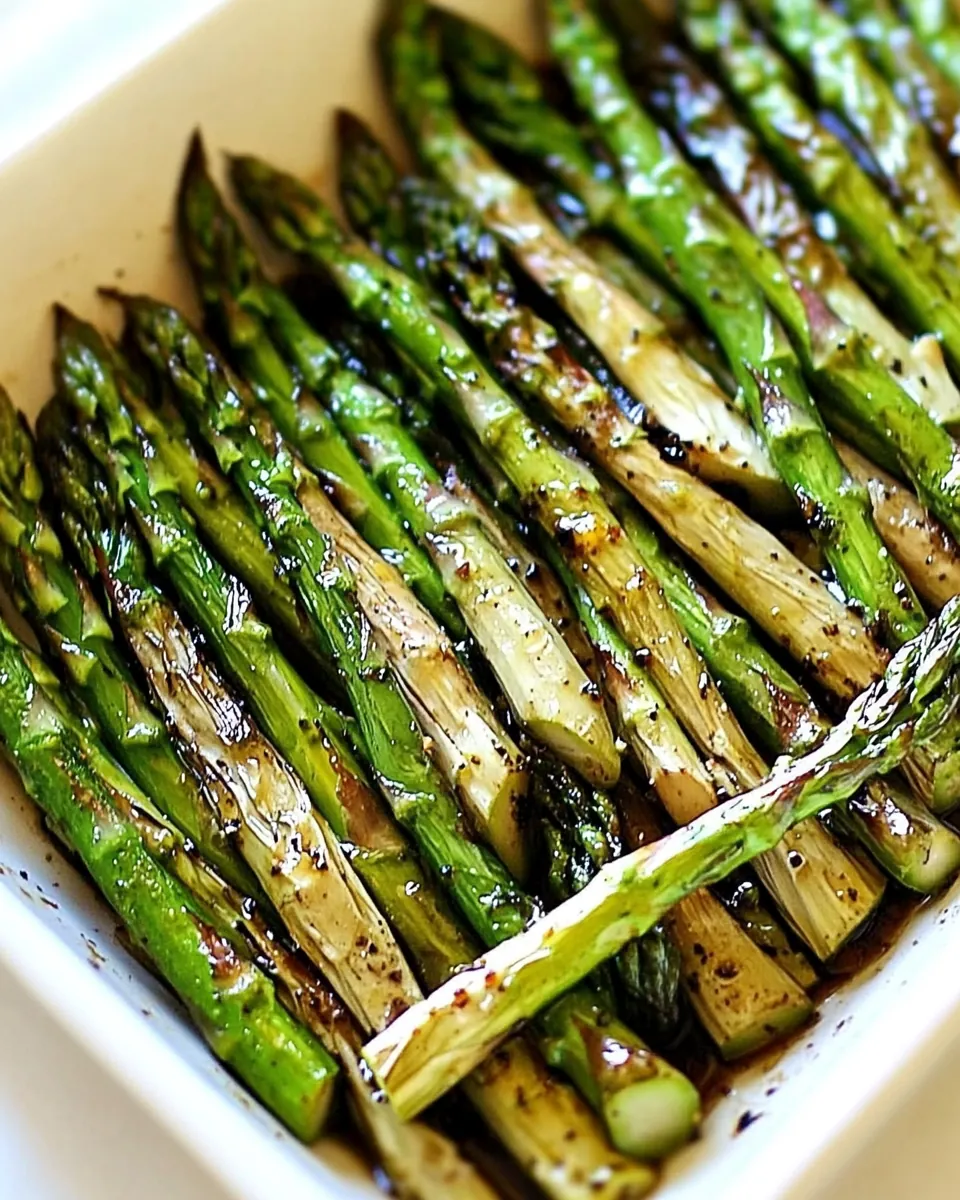 Balsamic Asparagus