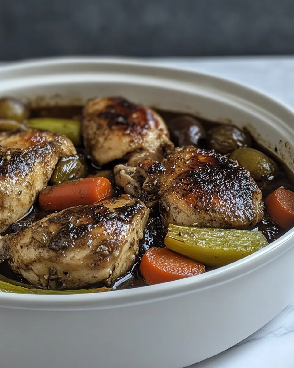 Balsamic Chicken and Vegetables