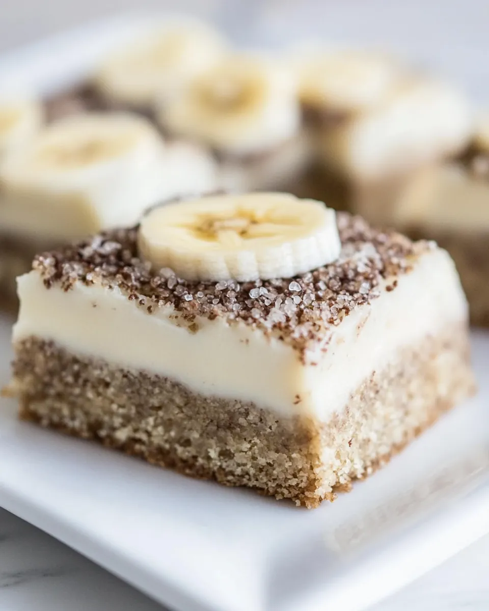 Banana Bars