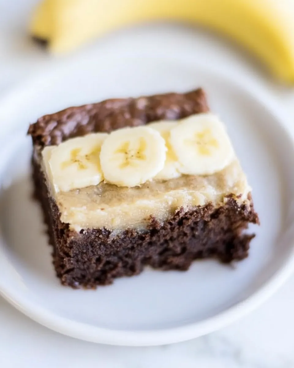 Banana Bread Brownies