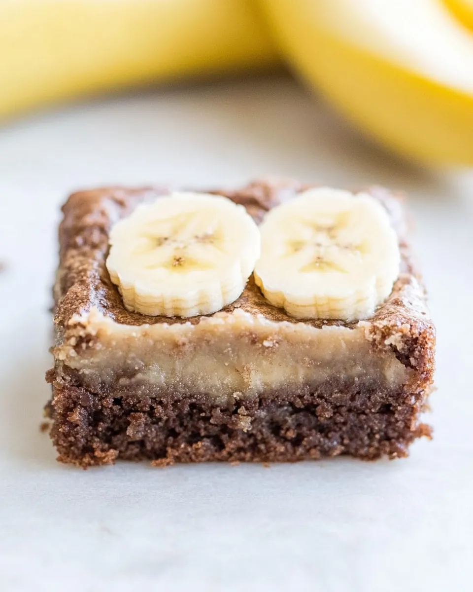 Banana Bread Brownies