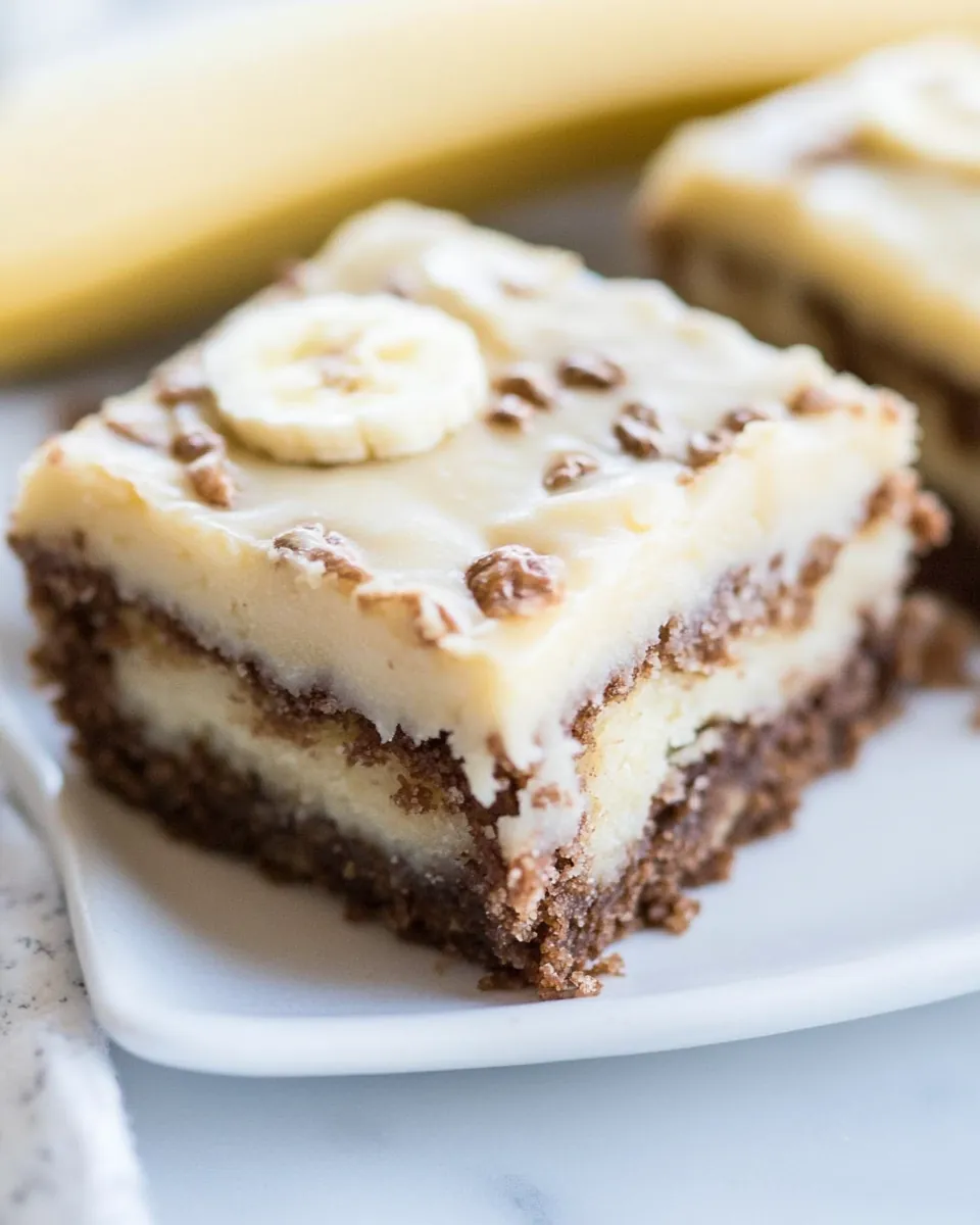 Banana Bread Brownies