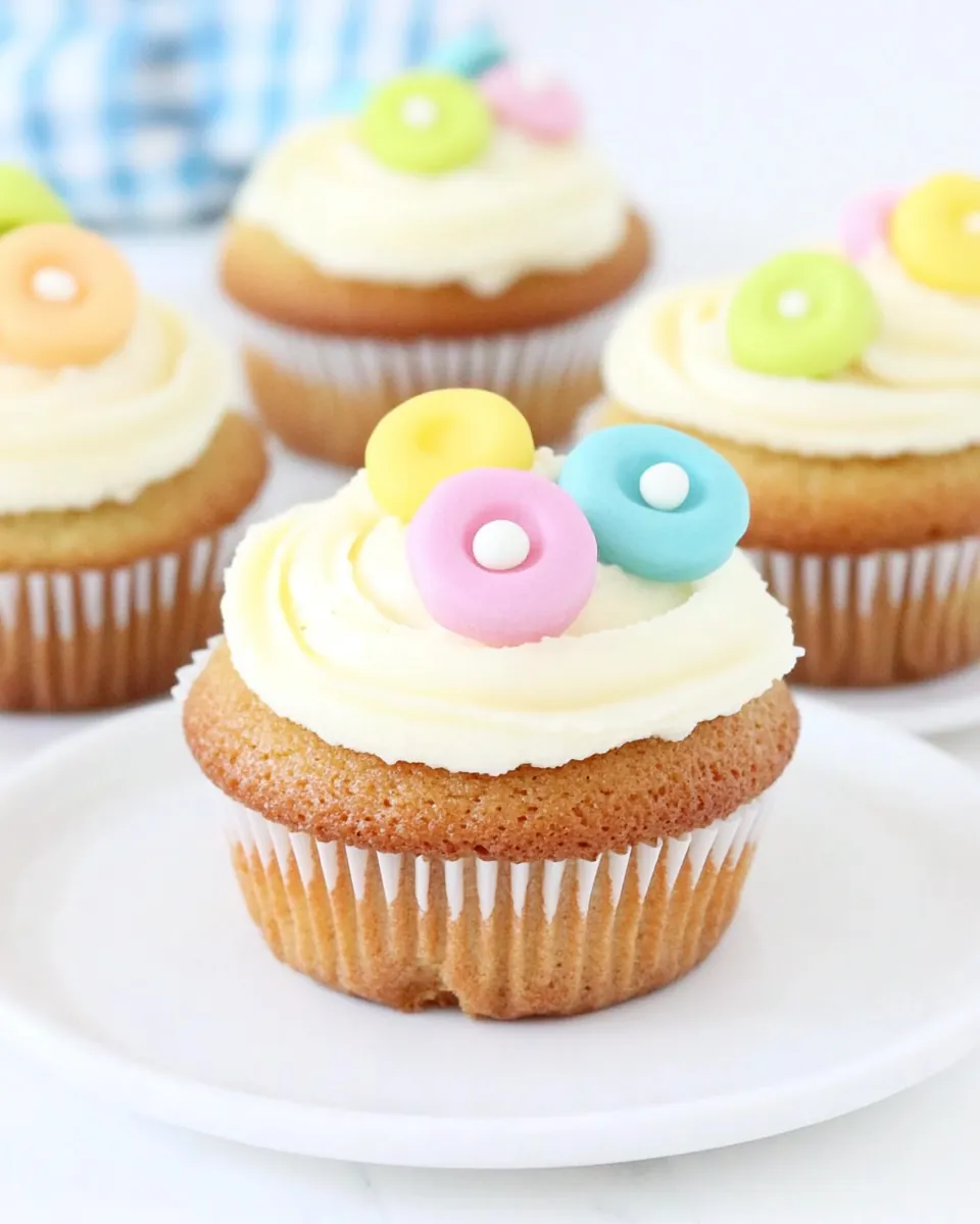 Banana Cupcakes with Cream Cheese Frosting