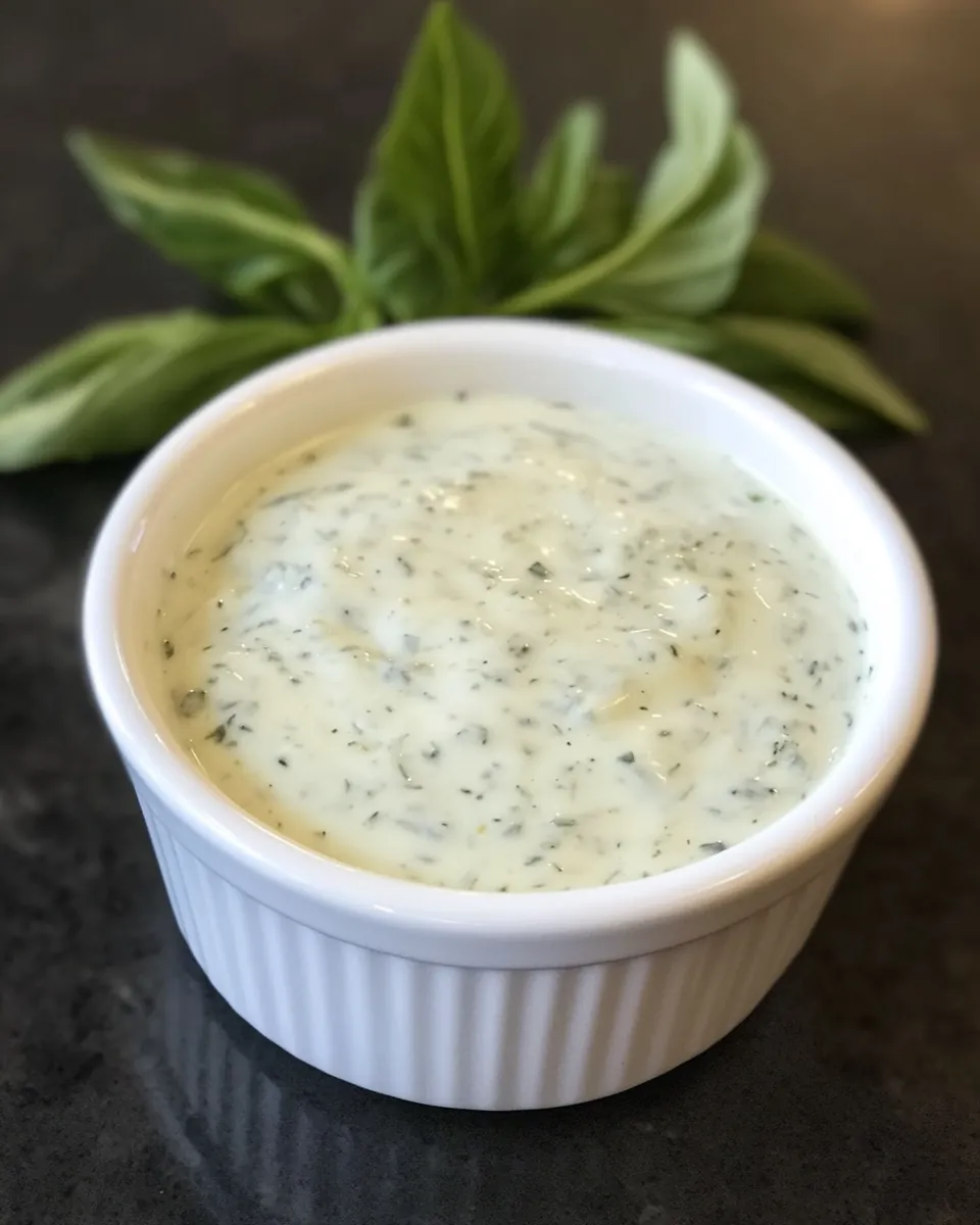 Basil Mayo Dressing