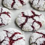 Berry Crinkle Cookies