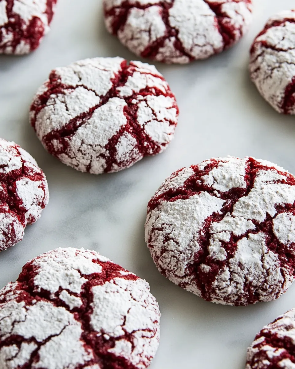 Berry Crinkle Cookies