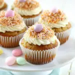 Birds Nest Carrot Cake Cupcakes